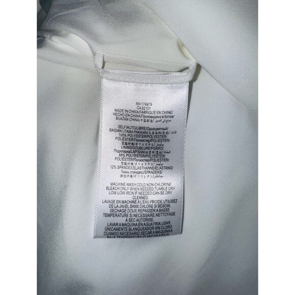 BCBG Maxazria Off White Sequined Banded Pary Cocktail Dress size 6 NEW - Picture 10 of 10